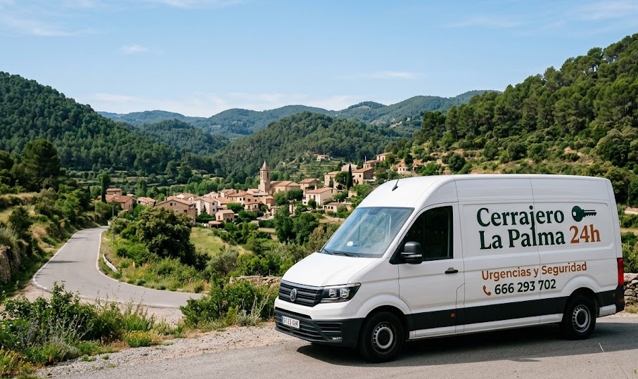 Furgoneta Cerrajero La Palma de Cervelló Barcelona 24h